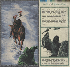ambiguous_gender axe female feral galloping gore group hair headless horseback_riding riding running story_in_picture text trio water plastiboo vermis_(plastiboo) vermis_iii equid equine horse human mammal english_text official_art