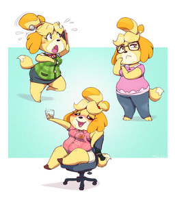 alcohol anthro beverage black_nose blonde_hair blush bodily_fluids breasts chair clothed clothing dipstick_tail drunk eyes_closed eyewear female flying_sweatdrops fur furniture glasses hair holding_beverage holding_object markings open_mouth pear-shaped_figure simple_background sitting slightly_chubby slightly_chubby_anthro slightly_chubby_female solo substance_intoxication sweat sweatdrop tail tail_markings white_tail white_tail_tip wide_hips yellow_body yellow_fur yellow_tail yellowhellion animal_crossing nintendo isabelle_(animal_crossing) canid canine canis domestic_dog mammal shih_tzu toy_dog 2022 hi_res