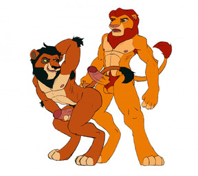 anthrofied balls big_penis black_hair brothers disney duo erection feline gay hair leviattlk lion male mammal mufasa penis pubes scar_(the_lion_king) sibling the_lion_king
Rating: Explicit
Score: 2
User: APimpFromBuffalo
Date: February 21, 2014