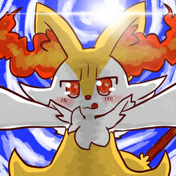 :3 ambiguous_anthro ambiguous_gender anthro arm_tuft biped blush blush_lines cheek_tuft chest_tuft cloud detailed_background facial_tuft front_view fur heart_eyes heart_symbol hip_tuft inner_ear_fluff licking licking_lips looking_at_viewer low-angle_view multicolored_body multicolored_fur nude_ambiguous nude_anthro object_in_tail orange_body orange_fur orange_inner_ear_fluff outside pointy_ears prick_ears red_eyes red_nose shoulder_tuft sky solo stick stick_in_tail sun tail tongue tongue_out tuft white_body white_fur worm's-eye_view yellow_body yellow_fur yellow_tail annyui0611 nintendo pokemon braixen canid generation_6_pokemon mammal pokemon_(species) 1:1 2021 digital_drawing_(artwork) digital_media_(artwork) half-length_portrait hi_res japanese_description portrait shaded translated_description