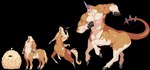 animal_genitalia blonde_hair genitals group hair hooves long_hair male muscular muscular_male muscular_taur open_mouth quadruped sheath simple_background tail transparent_background vein veiny_muscles s-purple cloud_meadow european_mythology greek_mythology mythology centaur equid equid_taur humanoid_taur mammal mammal_taur taur alpha_channel hi_res official_art