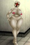 absurd_res animate_inanimate breasts colored concrete elemental_creature elemental_humanoid female genitals hi_res humanoid lewarfire living_statue mineral_fauna mineral_humanoid nipples pussy scp-173 scp_foundation sculpture signature solo statue