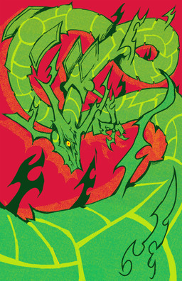ambiguous_gender black_sclera claws feral green_body long_body markings mouth_closed pupils red_pupils solo yellow_eyes yellow_markings genc mythology nintendo pokemon dragon generation_3_pokemon legendary_pokemon mythological_creature mythological_scalie pokemon_(species) rayquaza scalie 2026 absurd_res hi_res