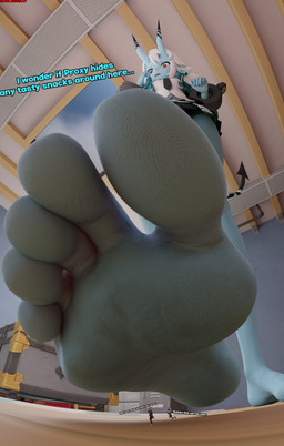 5_toes blue_body dialogue dirty dirty_feet extreme_size_difference feet female foot_fetish foot_focus foot_play group horn humanoid_feet male male/female micro plantigrade size_difference soles tail text toes trampling trio underfoot smolsizecat mihoyo zenless_zone_zero soukaku horned_humanoid human humanoid mammal tailed_humanoid 3d_(artwork) absurd_res digital_media_(artwork) english_text hi_res