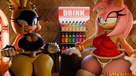 anthro balls beverage big_balls big_breasts big_butt big_penis blue_eyes bottle breasts butt butt_slap chair clothing container dialogue disappointed ear_piercing eyelashes female femboy furniture genitals glans glistening glistening_breasts glistening_butt glistening_genitalia glistening_glans glistening_penis glistening_thighs gloves green_eyes group gynomorph handwear happy huge_balls huge_breasts huge_butt huge_penis huge_thighs intersex jerking jungle_girl male masturbation moan moving nipple_outline nipples nipples_visible_through_clothing open_mouth panties penile penile_masturbation penis piercing pink_body pink_butt pink_thighs pose ring sharp_teeth shirt shocked sitting slap sofa standing surprised talking_to_another teeth thick_thighs tomboy topwear underwear vein veiny_penis white_clothing white_panties white_underwear illamajamma sound_warning idw_publishing sega sonic_boom sonic_the_hedgehog_(comics) sonic_the_hedgehog_(idw) sonic_the_hedgehog_(series) the_boondocks amy_rose kitsunami_the_fennec sticks_the_jungle_badger surge_the_tenrec afrosoricid badger canid canine eulipotyphlan fennec_fox fox hedgehog mammal mustelid musteline tenrec true_fox 16:9 2025 3d_(artwork) 3d_animation animated digital_media_(artwork) hi_res meme short_playtime sound tagme webm widescreen