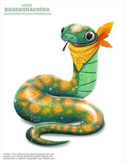 ambiguous_gender black_eyes brown_body brown_scales clothing fangs feral green_body green_scales humor kerchief orange_body orange_scales pun scales simple_background smile solo teeth tongue tongue_out visual_pun white_background piper_thibodeau anaconda boa_(snake) boinae reptile scalie snake 2019 digital_media_(artwork) digital_painting_(artwork) painting_(artwork)