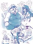 belly blush bulge clothed clothing duo eyewear fantasizing female male male/female mohawk musclegut muscular overweight sex sunglasses text topless tusks wetsuit haruki lifewonders tokyo_afterschool_summoners ganglie_(tas) mammal suid suine sus_(pig) wild_boar japanese_text translation_request