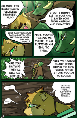 anthro bodily_fluids clothed clothing dialogue duo eyes_closed female fur green_eyes hair horn open_mouth pinned pinned_to_ground speech_bubble sweat tears text yellow_eyes brradett kat_(irresistable) lernie_(brradett) felid feline mammal scalie absurd_res colored comic digital_media_(artwork) english_text hi_res
