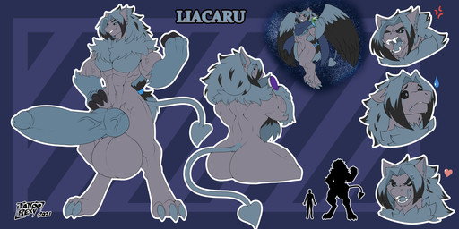 anthro balls big_balls big_butt big_penis butt chart genitals huge_balls huge_penis hyper hyper_balls hyper_genitalia hyper_penis male muscular muscular_male penis size_chart solo tattoorexy nintendo pokemon lord_liacaru generation_5_pokemon pokemon_(species) zoroark 2021 hi_res model_sheet
