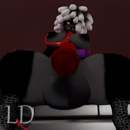 animal_genitalia animal_penis anthro arm_tattoo balls big_balls big_breasts big_penis black_body black_nipples breasts dreadlocks equine_genitalia equine_penis genitals gynomorph intersex looking_at_viewer nipples penis solo tattoo teasing teasing_viewer thick_thighs tongue_around_breast lustfuldemon dreamworks european_mythology how_to_train_your_dragon mythology roxanne_(lustfuldemon) dragon fury_(httyd) hyena hyenid_(species) mammal mythological_creature mythological_scalie night_fury scalie western_dragon 1:1 blender_(artwork) blender_cycles_(artwork) digital_media_(artwork)