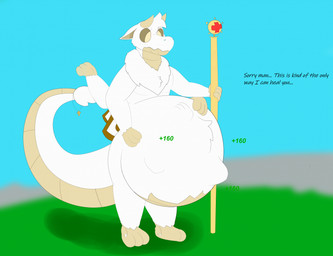 4_arms abdominal_bulge ambiguous_gender ambiguous_prey anthro anthro_pred belly big_belly cross cross_necklace day duo ears_down endosoma fur hand_on_belly hand_on_own_belly healing_vore holding_object holding_staff horn huge_belly insect_wings jewelry lepidopteran_wings magic_staff male male_pred multi_arm multi_limb necklace oral_vore outside pivoted_ears safe_vore scales staff standing tail talking_to_another talking_to_prey tan_body tan_scales text unseen_prey vore white_body white_fur white_scales wings yellow_eyes domiel mythology domiel_(character) arthropod dragon hybrid insect lepidopteran moth mythological_creature mythological_scalie scalie english_text hi_res
