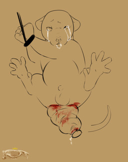abdominal_bulge anal anal_penetration anal_prolapse blood bodily_fluids bound buttplug buttplug_in_ass buttplug_insertion cum duo feral forced fur genital_fluids genitals gore grey_body grey_fur hands_tied knot knotted_penis knotting male male/male object_in_ass penetration penis plug_(sex_toy) plug_insertion prolapse rape red_eyes sex sex_toy sex_toy_in_ass sex_toy_insertion solo_focus tears young ratkingofteeth mammal murid murine rat rodent hi_res father_(lore) father_and_child_(lore) father_and_son_(lore) incest_(lore) parent_(lore) parent_and_child_(lore) parent_and_son_(lore) son_(lore)