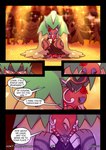 anthro baile_oricorio beak clothed clothing comic dancing decidueye dialogue duo ear_piercing ear_ring english_text enjoying esmeralda_(oricorio) feathered_wings feathers female feral flamenco frillish generation_1_pokemon generation_3_pokemon generation_5_pokemon generation_7_pokemon generation_9_pokemon gengar hand_holding hand_on_hand hand_on_shoulder hi_res holding_person hug hugging_another hugging_from_behind judging legendary_pokemon louis_(decidueye) makeup male male/female mascara minun nintendo oricorio piercing plusle pokemon pokemon_(species) purple_eyelids quaquaval red_body ring_piercing robe rozalid size_difference text wings zeraora