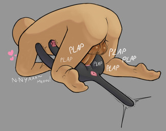 anus bestiality black_body black_fur duo erect_tail faceless_character faceless_female faceless_feral faceless_human faceless_male female female_feral female_on_bottom female_on_human feral feral_penetrated from_front_position fur genitals grey_background heart_symbol hearts_around_head human_on_feral human_penetrating human_penetrating_female human_penetrating_feral humanoid_genitalia humanoid_penis interspecies male male/female male_human male_on_feral male_on_top male_penetrating_feral mating_press meow on_bottom on_top onomatopoeia pawpads paws penetration penile penile_penetration penis penis_in_vagina plap quadruped sex shaking side_view simple_background sound_effects tail text thrust_lines thrusting tremble_spikes trembling vaginal vaginal_penetration vulva mrmystery_guy domestic_cat felid feline felis human mammal 2026 digital_drawing_(artwork) digital_media_(artwork) shaded soft_shading