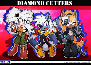 anthro bell bell_collar blue_eyes blush boots breasts chest_tuft cleavage clothed clothing collar female female_anthro fingerless_gloves footwear gloves group hair handwear horn mask open_mouth ponytail purple_eyes shoes trio tuft zeed_02 idw_publishing sega sonic_the_hedgehog_(comics) sonic_the_hedgehog_(idw) sonic_the_hedgehog_(series) lanolin_the_sheep_(sonic) tangle_the_lemur whisper_the_wolf bovid canid canine canis caprine lemur mammal primate ring-tailed_lemur sheep strepsirrhine wolf hi_res