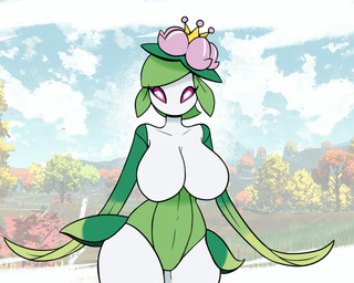 big_breasts bouncing_breasts breasts clothing cloud detailed_background female female_humanoid flower_(anatomy) leaf leaf_arms leotard not_furry plant screencap screencap_background shaking_hips sky solo tree wide_hips latiar nintendo pokemon elemental_creature elemental_humanoid flora_fauna generation_8_pokemon hisuian_form hisuian_lilligant humanoid plant_humanoid pokemon_(species) regional_form_(pokemon) 2022 2d_animation 5:4 animated digital_media_(artwork)