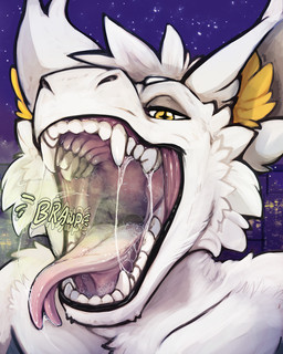 anthro arm_tuft bodily_fluids burp_cloud burping burping_at_viewer cheek_tuft facial_tuft forked_tongue front_view fur glistening glistening_eyes hair inner_ear_fluff looking_at_viewer male male_anthro mouth_shot narrowed_eyes night nude open_mouth outside pink_tongue saliva saliva_on_tongue saliva_string short_hair shoulder_tuft solo star star_pupils tongue tuft white_body white_fur white_hair yellow_eyes yellow_inner_ear_fluff acidic mythology dragon furred_dragon furred_scalie mythological_creature mythological_scalie scalie 4:5 bust_portrait hi_res portrait