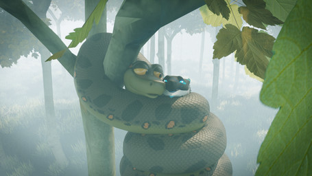 ambiguous_gender anthro asphyxiation breath_play coiling coiling_around_body duo feral fog forest male outside plant tree thelastslice snek3d_(modeller) slice_(thelastslice) anaconda boa_(snake) boinae reptile scalie sergal snake 16:9 3d_(artwork) blender_(artwork) digital_media_(artwork) hi_res widescreen
