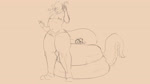 anthro big_butt blush blush_lines bounce bouncing bouncing_butt butt coiled_tail coiled_up coiling coiling_another dominant dominant_male duo face_in_ass facesitting immobile immobilization larger_male listening_to_music long_tail male male/male music pinned_by_butt sitting sitting_on_another sitting_on_tail size_difference smaller_male smothering submissive submissive_male tail thick_thighs trapped wrapped_tail wrapped_up talidrawing 16:9 animated short_playtime sound webm widescreen