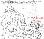 balls big_muscles duo erection genitals huge_muscles humanoid_genitalia humanoid_penis hyper hyper_muscles male muscular muscular_male nude penis shower soap vein veiny_penis dan_sidney don't_drop_the_soap sega sonic_the_hedgehog_(series) knuckles_the_echidna shadow_the_hedgehog eulipotyphlan hedgehog mammal low_res monochrome