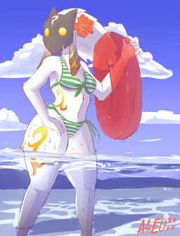 2018 5_fingers animal_humanoid anthro askeu bikini breasts caprine clothed clothing cloud duo female flower fur hair hand_on_hip hibiscus holding_object humanoid inner_tube kindred_(lol) lamb_(lol) league_of_legends mammal mask multicolored_fur plant pose riot_games seaside sheep sky solo swimsuit thick_thighs video_games water white_fur white_hair
Rating: Safe
Score: 2
User: BooruHitomi
Date: May 23, 2018 2018 5_fingers animal_humanoid anthro askeu bikini breasts caprine clothed clothing cloud duo female flower fur hair hand_on_hip hibiscus holding_object humanoid inner_tube kindred_(lol) lamb_(lol) league_of_legends mammal mask multicolored_fur plant pose riot_games seaside sheep sky solo swimsuit thick_thighs video_games water white_fur white_hair
Rating: Safe
Score: 2
User: BooruHitomi
Date: May 23, 2018
