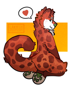 anthro butt chest_tuft green_eyes heart_symbol looking_back male sitting smile solo tail tuft lakkithefox felid leopard mammal pantherine absurd_res hi_res