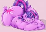 2014 anthro anthrofied big_butt butt chubby equine female friendship_is_magic fur hair half-closed_eyes horn horse huge_butt lying mammal my_little_pony obese on_front overweight pony purple_fur purple_hair sirmasterdufel solo twilight_sparkle_(mlp) unicorn
Rating: Questionable
Score: 9
User: lemongrab
Date: February 22, 2014