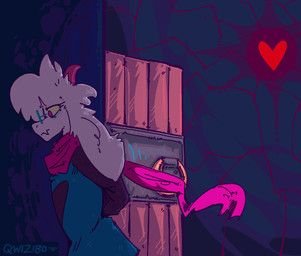 2_horns ambiguous_gender anthro biped clothed clothed_anthro clothed_male clothing cute_fangs door duo eyewear fangs floppy_ears fur glasses hands_behind_back head_tuft heart_symbol horn male open_door pink_eyes pink_horn red_heart teeth tuft walking walking_away wearing_glasses white_body white_fur qwizibo deltarune undertale_(series) ralsei bovid caprine darkner goat mammal soul_(undertale) 2025 comic digital_drawing_(artwork) digital_media_(artwork) signature