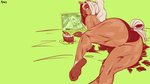 anthro butt cake dessert eating female food muscular muscular_anthro muscular_female solo mizaru my_life_with_fel mary_(my_life_with_fel) equid equine horse mammal 16:9 digital_media_(artwork) hi_res widescreen