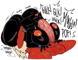 69_position anthro asphyxiation big_breasts big_butt big_penis breasts butt choking choking_on_penis cunnilingus duo fellatio female genitals huge_butt huge_hips male oral oral_penetration penetration penile penis sex sloppy_blowjob vaginal wide_hips randidesu nintendo pokemon blaziken_(randidesu) myuto_(randidesu) banette blaziken generation_3_pokemon pokemon_(species)