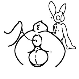 anthro anus balls biped bodily_fluids disembodied_penis erection femboy genital_fluids genitals male nude penis precum puffy_anus rear_view simple_background solo shay_the_bunny shay_(shay_the_bunny) lagomorph leporid mammal rabbit 1:1 monochrome genderfluid_(lore)