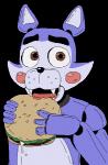 anthro blush brown_eyes burger fangs food looking_at_viewer machine male open_mouth simple_background solo teeth transparent_background ghost_(artist) can't_enjoy fazbear_fanverse five_nights_at_candy's candy_(fnac) animatronic domestic_cat felid feline felis mammal robot alpha_channel reaction_image