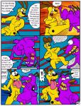 animal_genitalia backsack ballbusting balls butt cock_and_ball_torture detached_sheath dialogue duo fight fully_sheathed genital_torture genitals male nude nutshot profanity purple_balls purple_sheath sheath text wrestling yellow_balls yellow_sheath tbfm cartoon_network courage_the_cowardly_dog garfield_(series) courage_the_cowardly_dog_(character) odie_the_dog beagle canid canine canis domestic_dog hunting_dog mammal scent_hound comic english_text hi_res