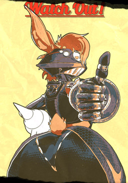 armor big_butt butt clothed clothing cybernetics female gesture hammer hand_gesture headgear helmet machine scut_tail short_tail solo tail thumbs_up tools kylebobby warfaremachine_(modeler) holly_zanzibar warfare_holly lagomorph leporid mammal rabbit robot 3d_(artwork) digital_media_(artwork) hi_res source_filmmaker_(artwork)
