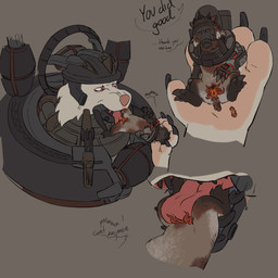 ambiguous_gender animal_genitalia antennae_(anatomy) armor blood blood_from_penis bodily_fluids cock_and_ball_torture cybernetics duo extreme_size_difference feral forced fur gas_mask genital_mutilation genital_torture genitals gore gore_focus headgear helmet machine macro mandibles mask metal_jaw micro mutilation open_mouth oral_vore overstimulation partially_inside penectomy penis severed_body_part severed_genitals severed_penis simple_background size_difference tail teeth tongue vore vulva white_body puppyratcat alien canid canine canis cyborg mammal vortihound 1:1 hi_res incest_(lore) mother_(lore) mother_and_child_(lore) parent_(lore) parent_and_child_(lore) pseudo_incest_(lore)