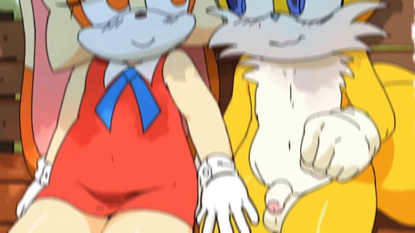 anthro anthro_penetrated anus balls blush bodily_fluids bouncing_butt butt detailed_background duo erection female female_penetrated flirting foreskin genital_fluids genitals giggle giggling humanoid_genitalia humanoid_penis internal loli looking_pleasured male male/female male_penetrating male_penetrating_female moan nude penetration penile penile_penetration penis penis_in_vagina sex shota shy shy_smile tail vaginal vaginal_fluids vaginal_penetration vulva young young_anthro young_female young_male young_on_young young_penetrated kranson third-party_edit sega sonic_the_hedgehog_(series) cream_the_rabbit miles_prower canid canine fox lagomorph leporid mammal rabbit 16:9 animated hi_res short_playtime sound video voice_acted widescreen