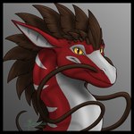 eastern feral male solo nero_eternity_(artist) asian_mythology east_asian_mythology mythology ramalisvay dragon eastern_dragon mythological_creature mythological_scalie scalie 1:1 headshot_portrait hi_res portrait