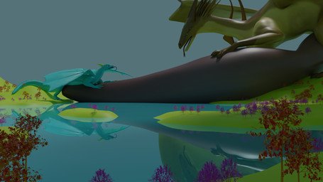 ambiguous_gender big_penis blue_body brown_body digitigrade duo feral genitals hand_on_penis hill huge_penis hyper hyper_genitalia hyper_penis lake landscape landscape_dwarfing looming lying_on_penis macro male membrane_(anatomy) membranous_wings multi_eye outside penis quadruped raytraced reflection size_difference tail tapering_penis tongue tongue_out wings nystemy_(artist) european_mythology mythology nystemy_(character) vexorum dragon mythological_creature mythological_scalie scalie western_dragon 16:9 3d_(artwork) absurd_res digital_media_(artwork) hi_res huge_filesize widescreen
