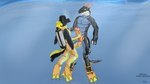 anthro clothing duo flippers latex latex_clothing latex_skinsuit male male/male scuba_gear sex skinsuit text tight_clothing underwater underwater_sex water reiikz_(artist) kronas tekusp synth_(vader-san) 16:9 hi_res url widescreen