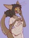 anthro blush clothing female fur hair panties rental_mommy_shirt shirt solo text text_on_clothing text_on_shirt text_on_topwear topwear underwear general-irrelevant meme_clothing out-of-placers rental_mommy kassen_akoll mammal rodent yinglet hi_res meme