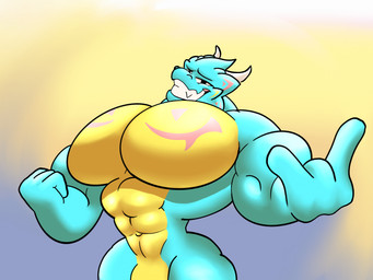 anthro big_muscles huge_muscles hyper hyper_muscles male muscular solo vanillo yaboivanillo mythology aquatic dragon fish mythological_creature mythological_scalie scalie seahorse syngnathid syngnathiform hi_res