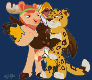 accessory anal anal_penetration anal_stretching anthro athletic athletic_male balls beak bodily_fluids body_hair brown_body brown_eyes butt canada chest_hair cloven_hooves countershade_torso countershading cum double_penetration ejaculation erection eye_contact feathers feet fur genital_fluids genitals green_eyes group group_sex hairy_balls headband held_up hooves humanoid_genitalia humanoid_penis legs_in_air legs_up looking_at_another looking_pleasured lying male male/male male_penetrated male_penetrating male_penetrating_male markings mascot mexico muscular muscular_anthro muscular_male nude on_back open_mouth pecs penetration penile penis precum precum_on_penis pubes sex simple_background smile spots spread_legs spreading tail talons toes transparent_background trio two_doms_one_sub united_states_of_america white_body white_feathers white_paws wings world_cup yellow_body yellow_fur legguflops fifa fifa_soccer clutch_(fifa) maple_(fifa) zayu zayu_(fifa) accipitrid accipitriform avian bald_eagle bird deer eagle felid jaguar mammal moose new_world_deer pantherine sea_eagle 2025 absurd_res alpha_channel digital_media_(artwork) hi_res