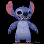 3d_modeling 3d_print 4_fingers 4_toes big_ears black_background black_eyes blue_body blue_nose claws feet finger_claws fingers fur head_tuft male notched_ear open_mouth open_smile realistic semi-anthro simple_background smile solo standing teeth text toes tuft sillytoys disney lilo_and_stitch lilo_and_stitch_(2025) stitch_(lilo_and_stitch) alien experiment_(lilo_and_stitch) 3d_(artwork) artist_name digital_media_(artwork) hi_res watermark