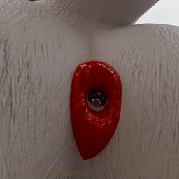 anal anal_vore anthro anus body_in_anus duo fangs fur male mr.foxboys open_mouth size_difference teeth vore peq42 peq_(peq42) domestic_cat felid feline felis mammal mayu_(azuki) 1:1 hi_res