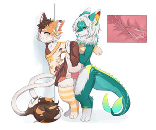 anal anal_penetration anthro balls blush duo genitals male male/male male_penetrated male_penetrating penetration x-ray_view appledogg aquatic calico_cat domestic_cat felid feline felis fish mammal 6:5