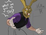 anthro clothing fur gloves handwear human_only male mask not_furry nude pizzeria purple_clothing purple_eyes purple_shirt purple_topwear shirt solo topwear yellow_body yellow_fur vhallur five_nights_at_freddy's five_nights_at_freddy's_2 five_nights_at_freddy's_3 five_nights_at_freddy's_4 freddy_fazbear's_pizzeria_simulator scottgames purple_guy_(fnaf) springtrap_(fnaf) william_afton_(fnaf) human humanoid lagomorph leporid mammal rabbit hi_res sketch unfinished