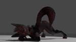 anthro ass_up female jack-o'_pose pose solo lilliththerex66 rexouium 16:9 3d_(artwork) 4k absurd_res digital_media_(artwork) hi_res widescreen