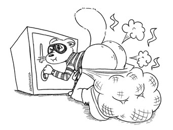 ambiguous_gender anthro butt diaper exposed_butt fart feces full_diaper sagging_diaper simple_background soiling solo tail unclean_diaper used_diaper ramennoodsart mammal 4:3 digital_media_(artwork) hi_res monochrome
