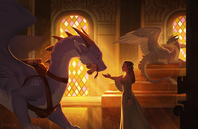 blue_body blue_feathers castle chair delivery_(commerce) delivery_employee feathered_wings feathers female feral fluffy fur furniture group letter male postal_carrier postal_delivery royalty servant throne throne_room trio two_toned_body white_body white_feathers wings zhurzh european_mythology mythology zeph_(nightfire_zephyr) zephy_(nightfire_zephyr) dragon furred_dragon furred_scalie human mammal mythological_creature mythological_scalie scalie snowdragon western_dragon absurd_res hi_res