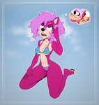 3_toes ahegao anthro barefoot bikini clothing duo feet female fur kneeling looking_pleasured male male/female pink_body pink_fur spiral_eyes swimwear thought_bubble toes triangle_bikini two-piece_swimsuit ricksteubens sega sonic_the_hedgehog_(series) sonic_underground tamers12345's_sonic_underground knuckles_the_echidna sonia_the_hedgehog echidna eulipotyphlan hedgehog mammal monotreme 2023 absurd_res hi_res